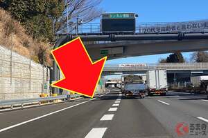 高速道路の“一番左”に出現する「付加車線」なぜあまり使われない？ 追越車線をノロノロ走る車を抜かせる“スゴい車線”も存在！ メリットとは