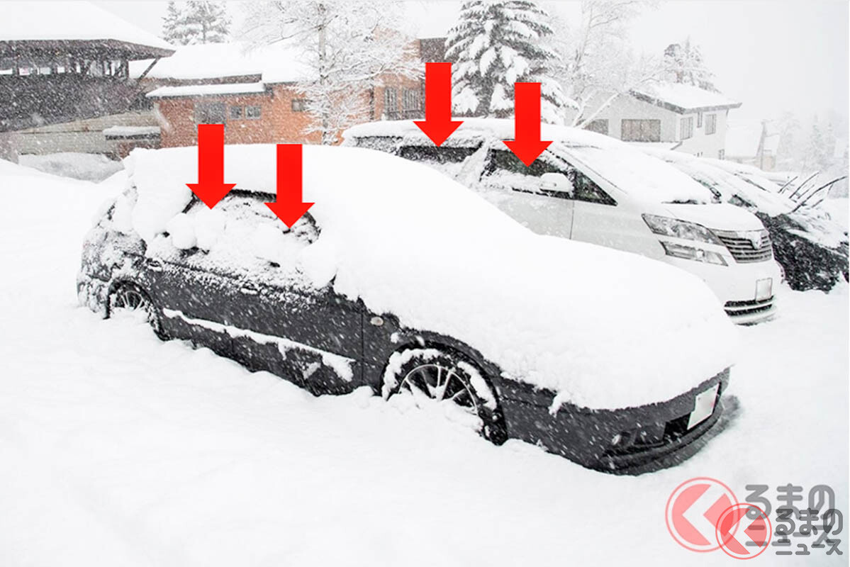 あれ？ドアが開かない!? 「寒い」と車の“ドア”なぜ凍っちゃう？ 無理やり引っ張ると故障も！ 適切な対策方法とは