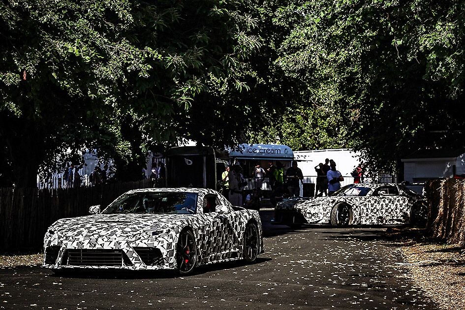 トヨタ、開発中の新型スーパースポーツ「GTコンセプト」とGT3「GTレーシングコンセプト」を披露