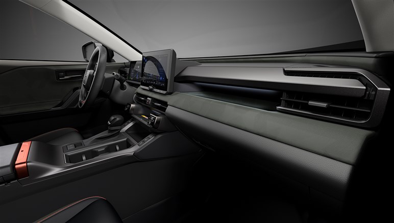 トヨタ新型「RAV4」世界初公開。3つのデザインを用意、新開発ハイブリッド採用…国内は25年度内発売へ