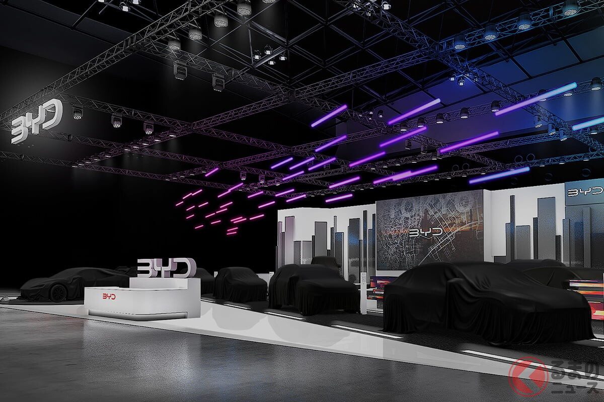 ついに「新型軽EV」お披露目へ BYDが複数モデルを初公開！ 乗用・商用で過去最大級の出展に… JMS2025の中身とは