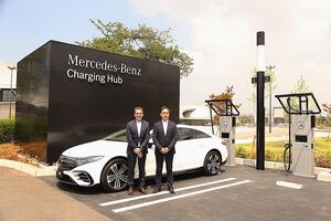 メルセデス・ベンツ、ユーザー向けに従量課金の充電サービス　大都市圏中心に拡大
