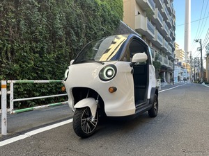 災害時に特化した小型EV電配車が登場…スマホ1800台分の充電が可能なバッテリーを積載