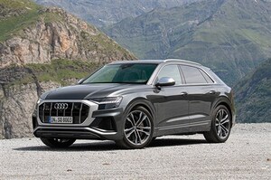 独アウディ、Q8の高性能版「SQ8 TDI」を発表。全長5m、全幅2mの4ドアクーペ