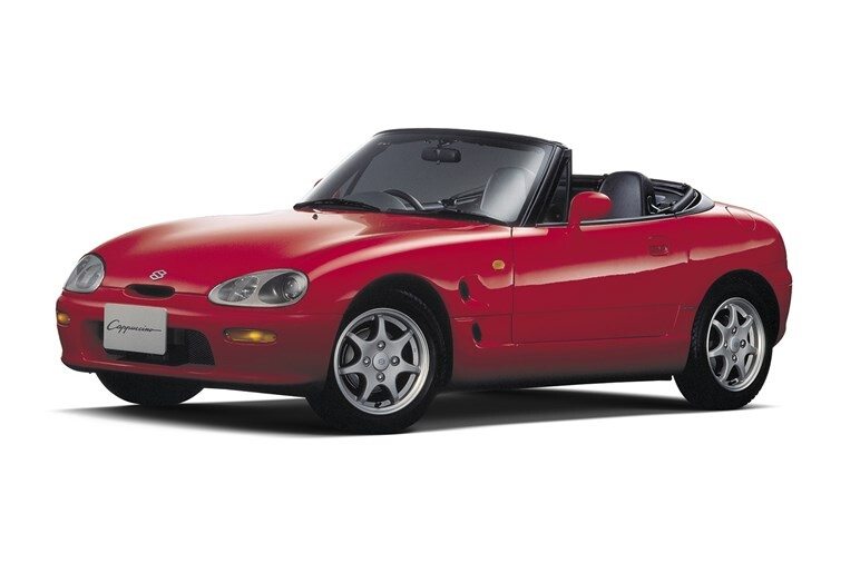 「カプチーノ」復活の最新情報。普通車へボディを拡大しライバルは「GR86」…スズキらしい高コスパも魅力に