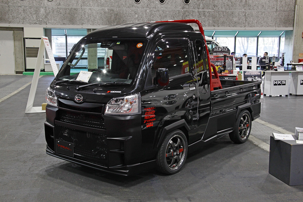 大阪の名門チューナーが軽トラをカスタム トライアルのハイゼットジャンボに注目 大阪オートメッセ22 Auto Messe Web 自動車情報サイト 新車 中古車 Carview