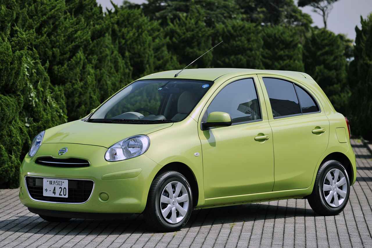 試乗 4代目となった日産 マーチは コンパクトカーで最も省燃費なクルマを目指した 10年ひと昔の新車 Webモーターマガジン 自動車情報サイト 新車 中古車 Carview
