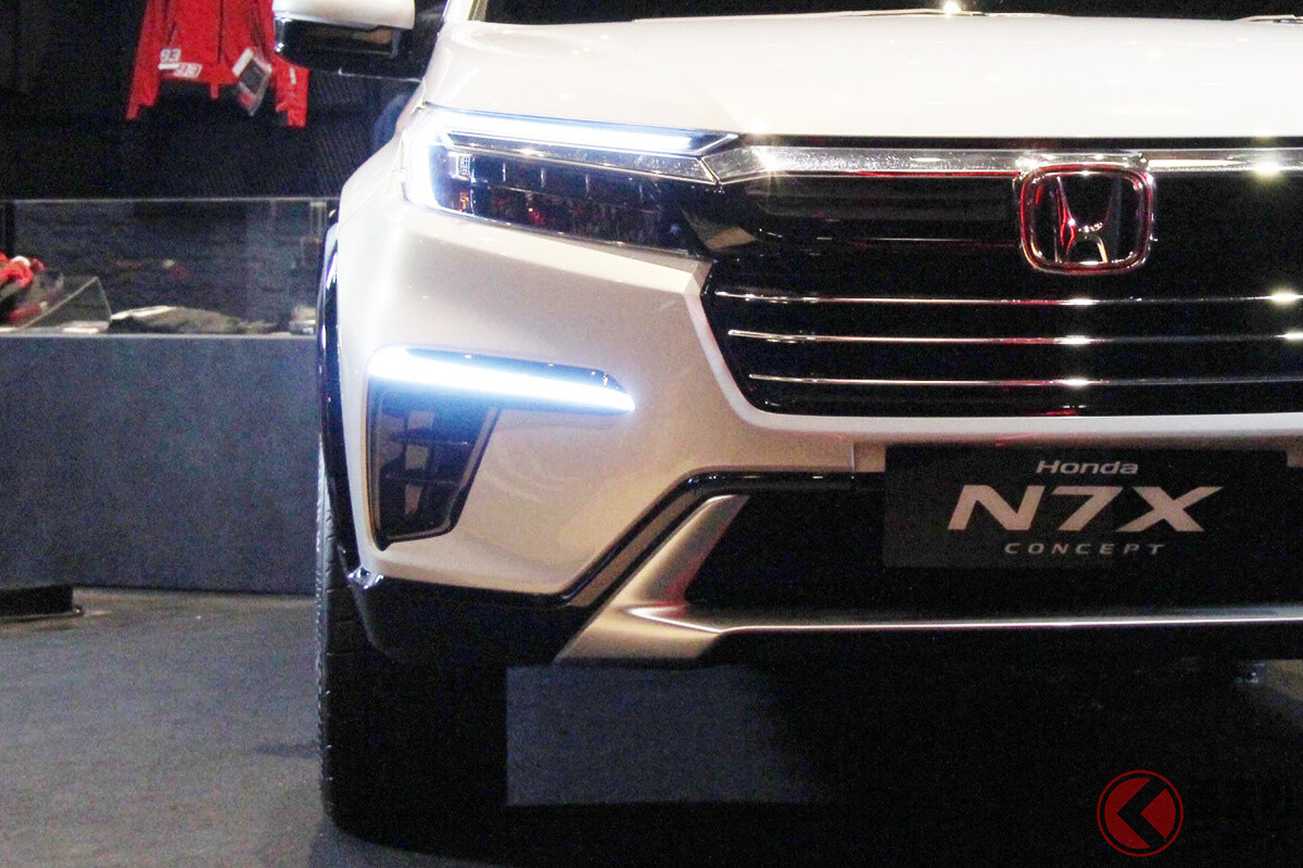 ホンダ新型SUV「N7X」がイケてる！ インドネシアで登場した7人乗りSUVの姿とは