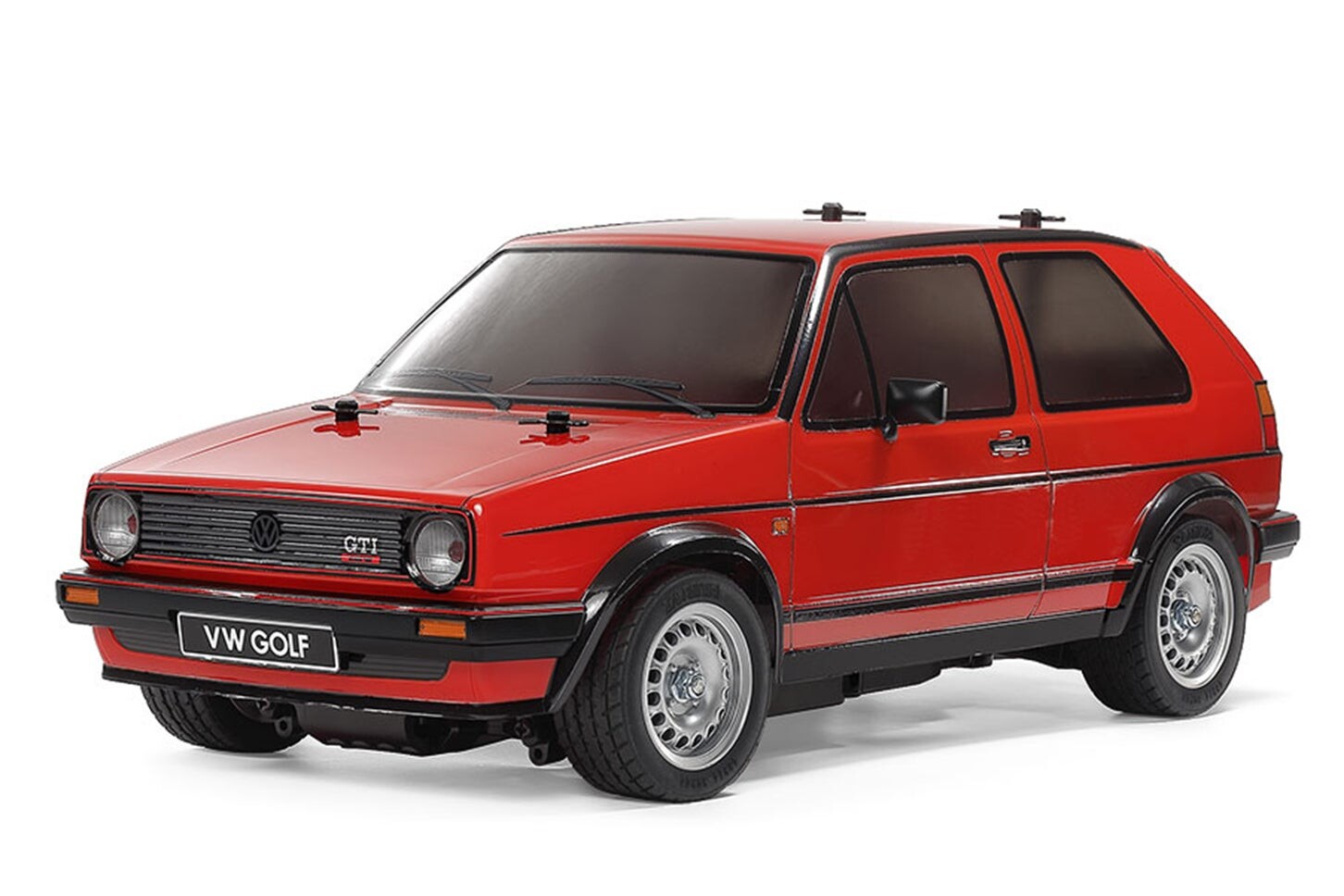 タミヤからRCカー「VW ゴルフII GTI 16V」が登場！ 直線基調の