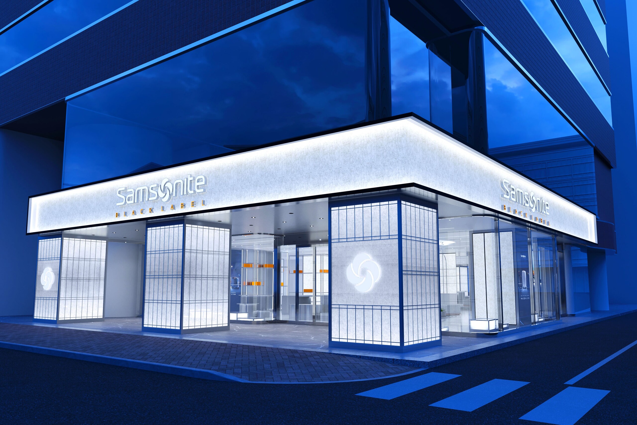東京・銀座に「サムソナイト・ブラックレーベル」のアジア最大の旗艦店が登場