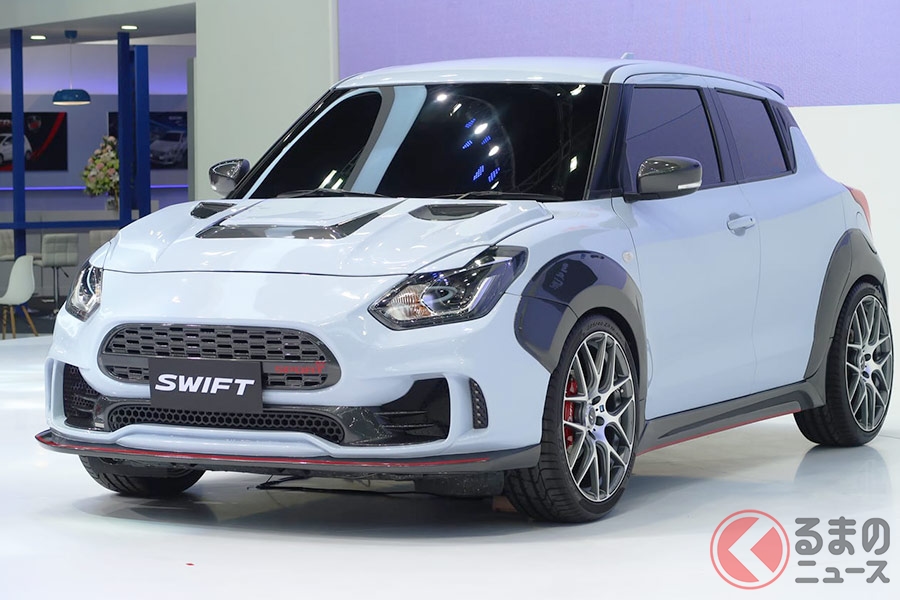 まるで スイフト祭り スズキが過激なカスタムモデルをお披露目へ くるまのニュース 自動車情報サイト 新車 中古車 Carview