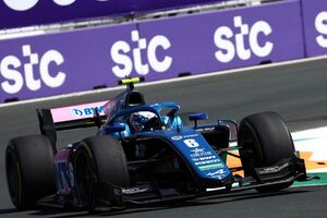 アルピーヌ育成マルタンスが初PP獲得。セッションは2度の赤旗【順位結果／FIA F2第2戦ジェッダ 予選】