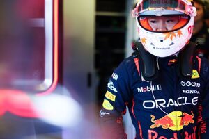 角田裕毅、FP2から走行開始し予想外の苦戦「常にスライドし、今季最悪レベルのプラクティス。土曜に向けて解決したい」