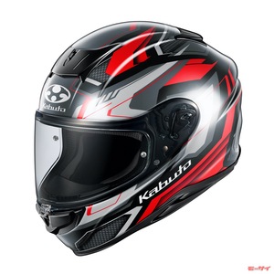 【カブト】の軽量フルフェイス「AEROBLADE-6」に、新グラフィック「ADACT」が追加！シャープなラインで、50,600円！