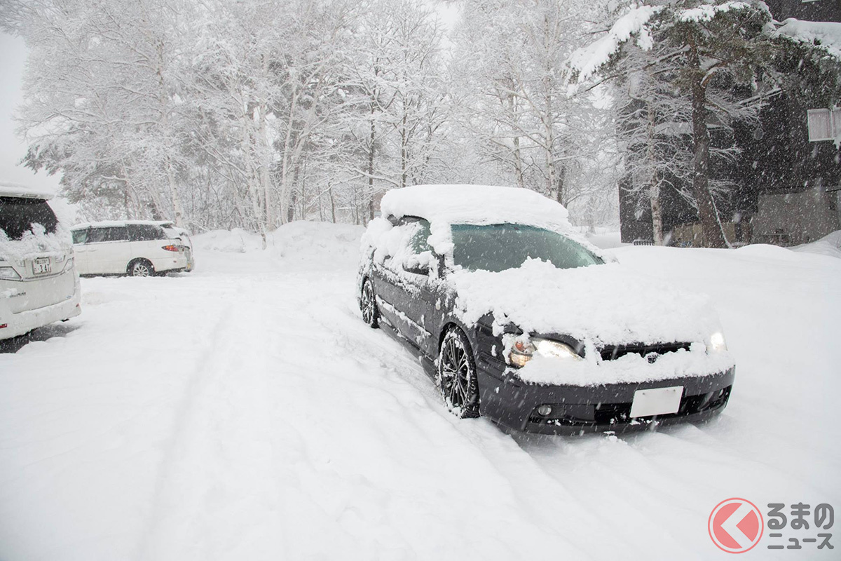 走行中 急に 前が見えない 怖い 雪乗せ車による 雪爆弾 か 危ない 寒冷地域の一部では規定あり くるまのニュース 自動車情報サイト 新車 中古車 Carview