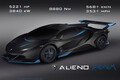 モーター＋圧縮空気の噴出も動力！　最高速568km/hのブルガリア製ハイパーカー「アリエノ・ウナム」はガチなのか夢想なのか？