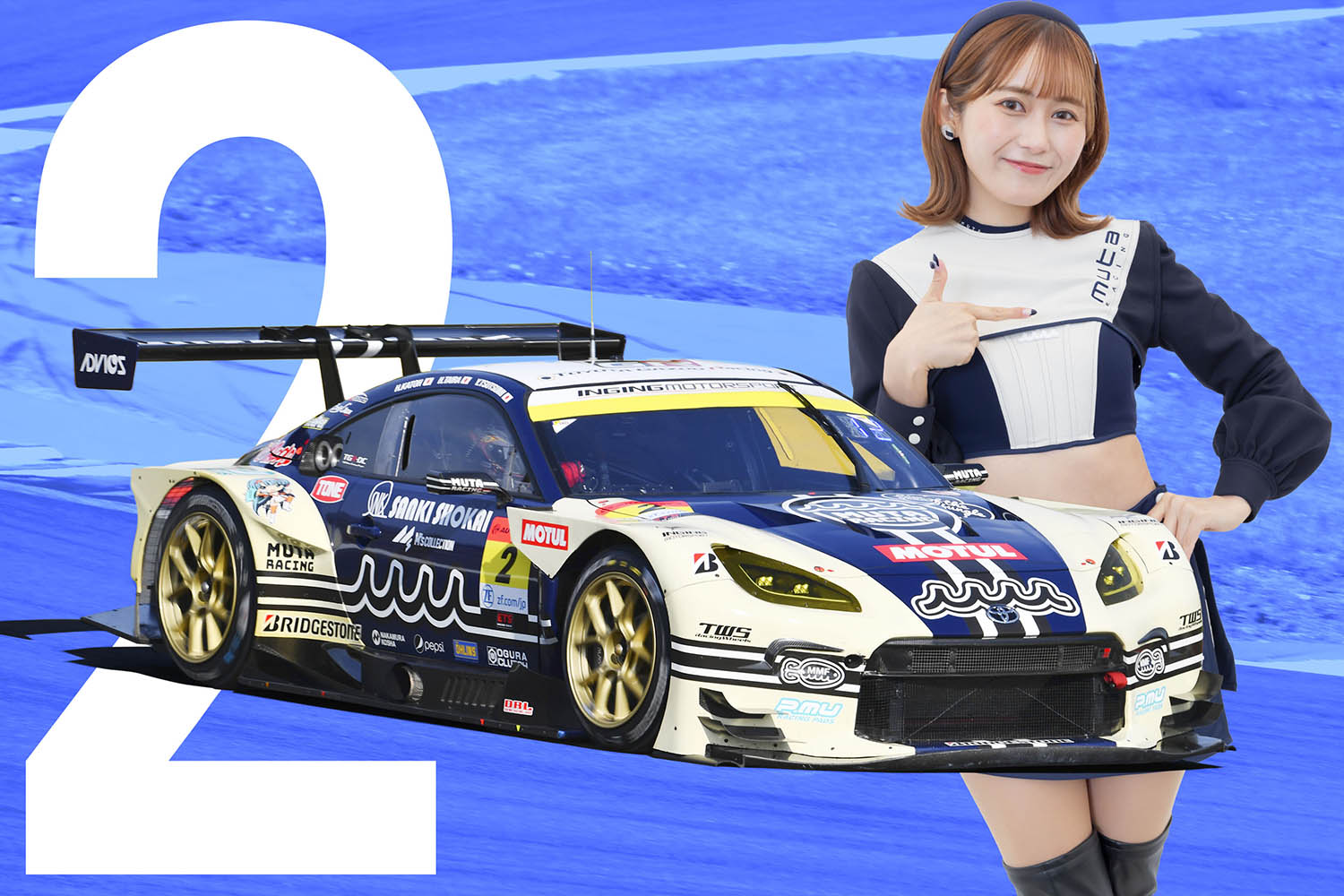 熟成の域にある「muta Racing GR86 GT」とフレッシュな若手