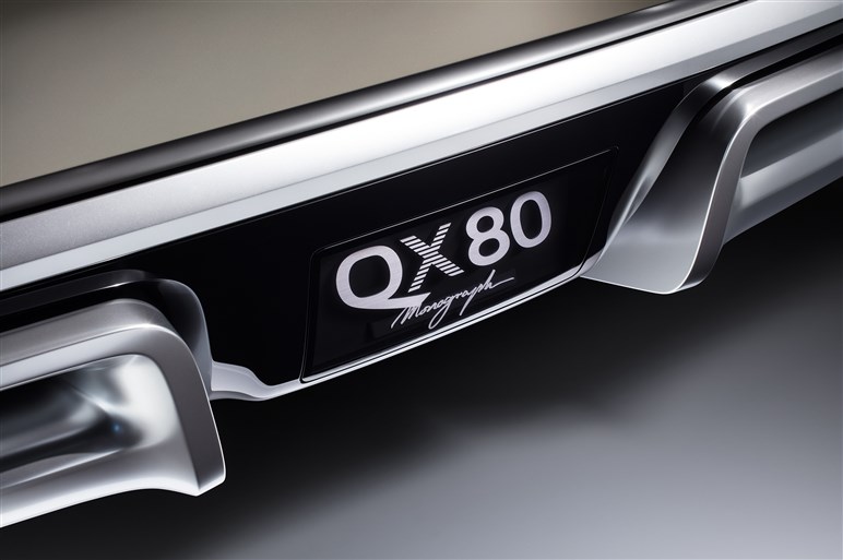 インフィニティの巨大SUV「QX80モノグラフ」発表。まつ毛風LEDも市販化してほしい