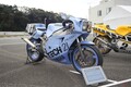 レジェンドライダー「ケニー・ロバーツ」選手が往年の走りを披露！　ヤマハの歴史車両がテストコースに集結