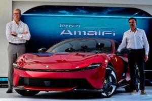 フェラーリ「アマルフィ」が日本初公開！V8FRクーペ「ローマ」後継モデルとして5年ぶりのフルモデルチェンジ
