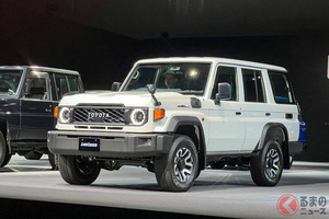 トヨタが新型「ランドクルーザー70」初公開！ 9年ぶりに今秋発売! 2.8Lディーゼル＆6AT採用で復活へ