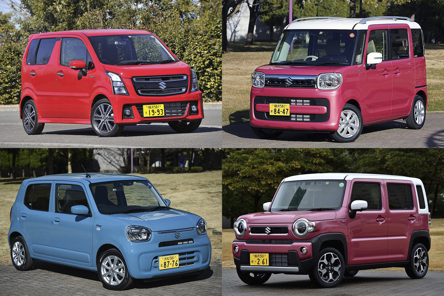 スズキの軽自動車全14種類の特徴を解説 特徴や違いとは Web Cartop 自動車情報サイト 新車 中古車 Carview