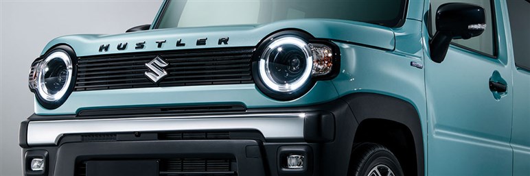 新型ハスラーは48V「スーパーエネチャージ」を採用＆“ちょいワル”顔に？　しかも大幅値上げナシで2025年秋に公式デビューか