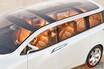 【北米】日産の「7人乗り“超豪華”ミニバン」がスゴかった！ 次期型「エルグランド」を示唆？ 斬新ドア＆「電子レンジ」も完備!? ディーゼルも搭載のコンセプトモデル「フォーラム」とは