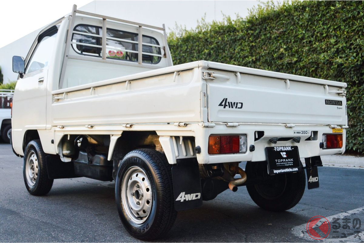 ホンダ最後の軽トラ 生産終了の アクティ トラック 海外で35年落ちでも100万円超えのワケ くるまのニュース 自動車情報サイト 新車 中古車 Carview