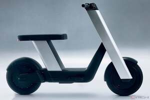 え、これ走るの?? まるでピクトグラム!? 超絶シンプルで個性的なスクーターInfinite Machine「Olto」発表