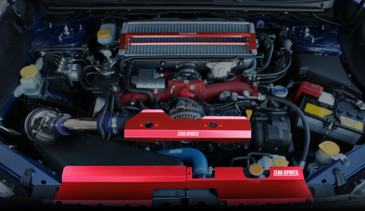 スバル車の機能性＆ビジュアル向上を両立するエンジン系パーツ