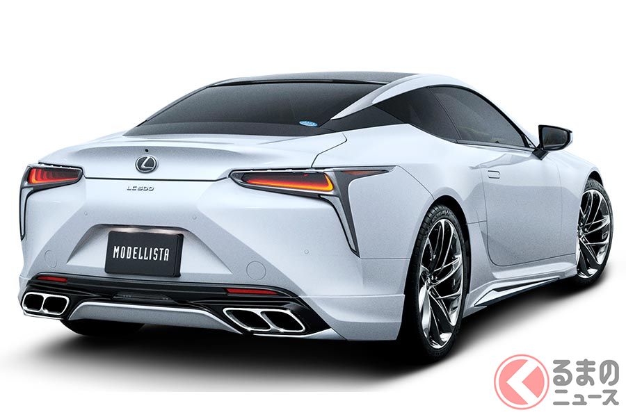 レクサス新型 Lc Lcコンバーチブル がメッキ加飾で煌びやか モデリスタのカスタムパーツ登場 くるまのニュース 自動車情報サイト 新車 中古車 Carview
