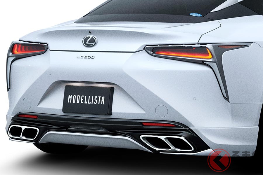 レクサス新型 Lc Lcコンバーチブル がメッキ加飾で煌びやか モデリスタのカスタムパーツ登場 くるまのニュース 自動車情報サイト 新車 中古車 Carview