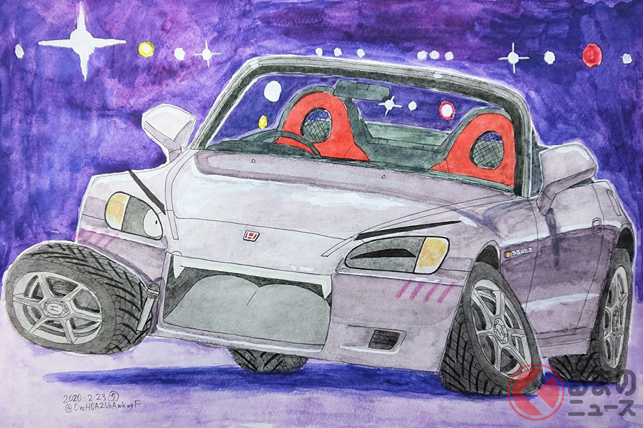 すげぇリアル Gt Rがエモくなった クルマイラストが話題に くるまのニュース 自動車情報サイト 新車 中古車 Carview