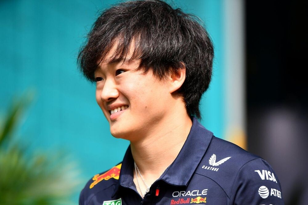 角田裕毅、秘密の偽名テストをやるならエントリー名はラスト・サムライ！　「最後にならないといいですけどね」
