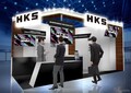 HKS、脱炭素ハイブリッドと未来加速のEV技術を展示…人とくるまのテクノロジー展 2025