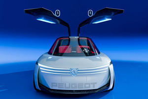 ステアリングは「四角」が常識に？ プジョー「ポリゴン・コンセプト」発表。「ハイパースクエア」と未来のi-Cockpit、2027年に市販化へ