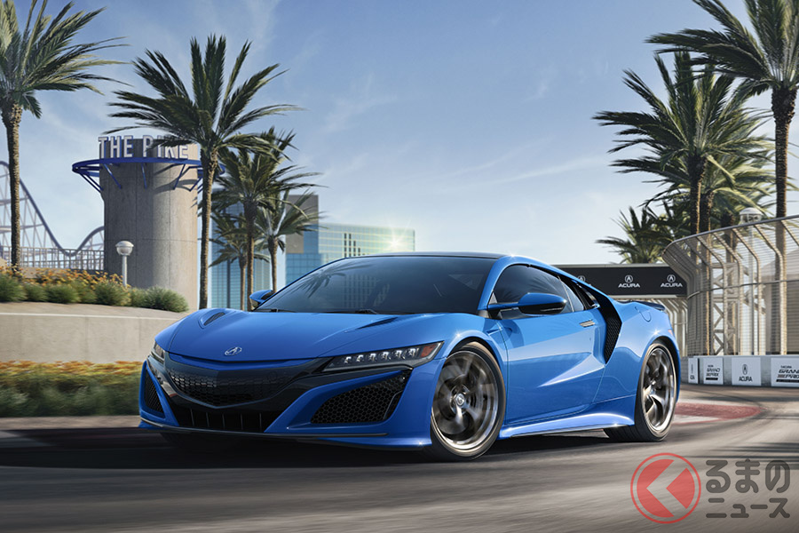 ホンダ新型 Nsx が登場 青過ぎる21年モデルは何が変わった くるまのニュース 自動車情報サイト 新車 中古車 Carview