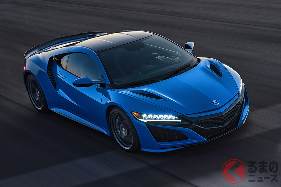 ホンダ新型 Nsx が登場 青過ぎる21年モデルは何が変わった くるまのニュース 自動車情報サイト 新車 中古車 Carview