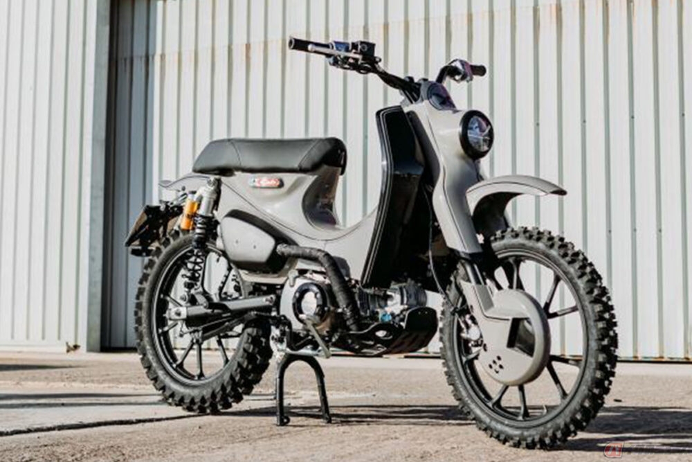 ホンダ スーパーカブ125x C125 をベースにmotocicli Audaciとコラボ製作した最新カスタム公開 バイクのニュース 自動車情報サイト 新車 中古車 Carview