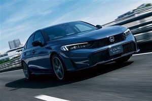 ホンダ「シビック」が一部改良！ 新外装塗料採用で艶感と耐久性向上…一律9万5700円値上げで価格は354万4200円から
