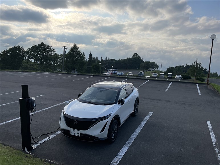 日産「アリア」で1700km弱ロングドライブしてみたリアル。10年前よりラクになったが充電回数は凄いことに!?