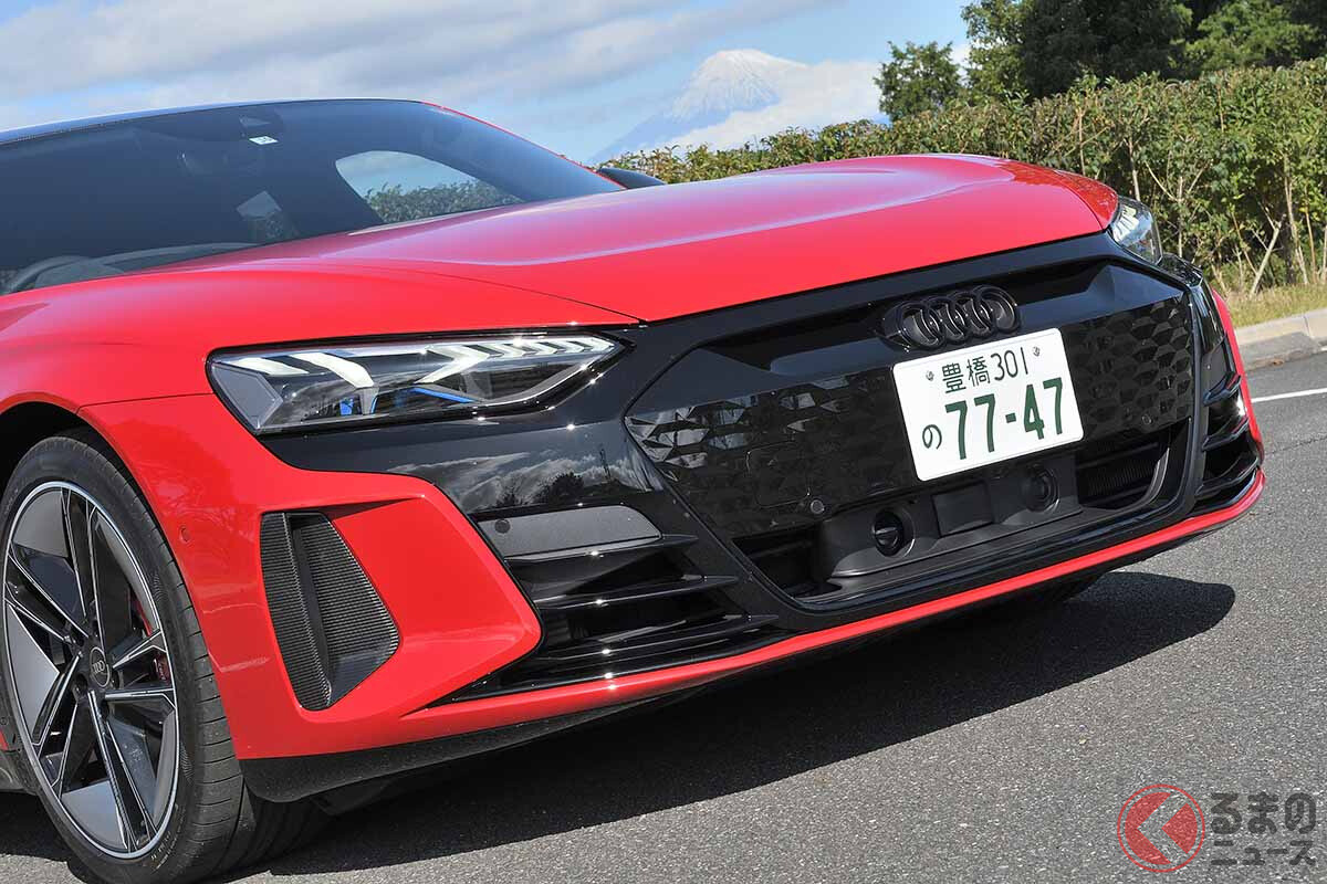 アウディ最高峰EV「e-tron GT」の“インパクト満点な走り”とは？ 360kmを高性能EVで走ってみた