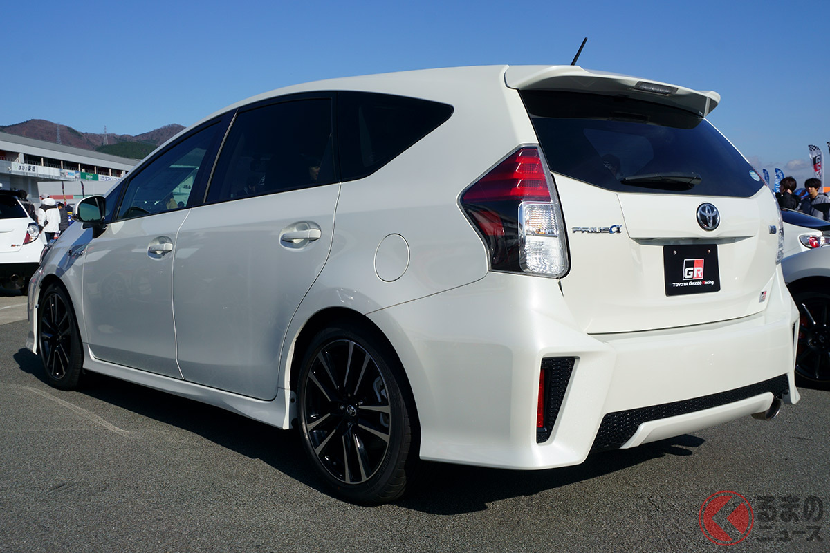 プリウス初の派生車 プリウスa 来年3月生産終了 Hv車増え10年で役目終える くるまのニュース 自動車情報サイト 新車 中古車 Carview