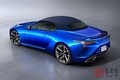 レクサス「LC500コンバーチブル」今夏発売 ラグジュアリーな特設サイト公開