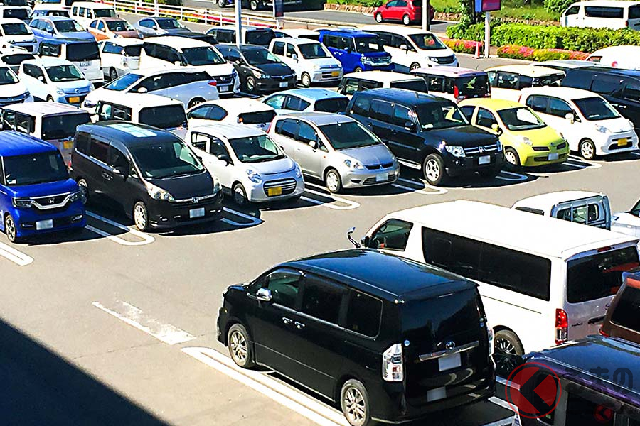 駐車場に 軽 の文字 普通車を停めると違反 駐車枠の大きさがさまざまな訳 くるまのニュース の写真 10ページ目 自動車情報サイト 新車 中古車 Carview