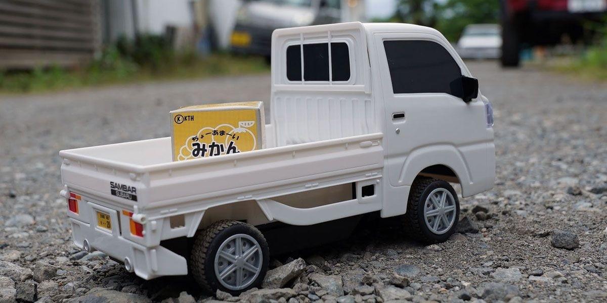 荷物を乗せて軽快に走る 京商から人気の軽トラ スバル サンバー のラジコンが発売中 Web Cartop 自動車情報サイト 新車 中古車 Carview