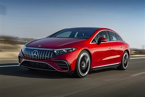 メルセデスEVの頂点「EQS」にいよいよAMG登場。Sクラス級の巨体が3.4秒で100キロまで加速…電池の減りは？
