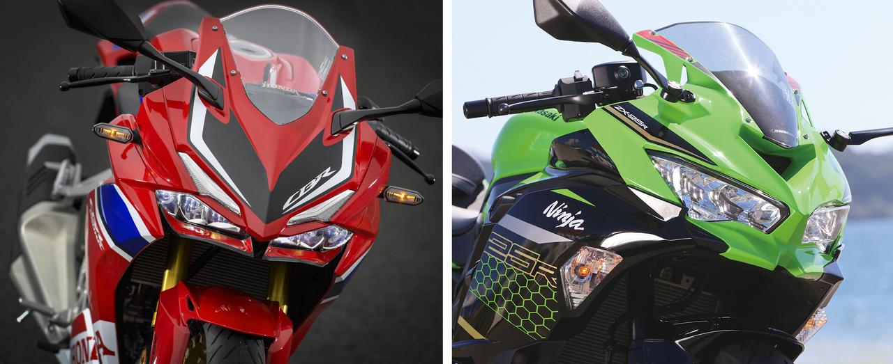 ホンダ Cbr250rr とカワサキ Ninja Zx 25r のメカニズムを比較検証 2気筒 Vs 4気筒 250ccスーパースポーツ対決 Webオートバイ 自動車情報サイト 新車 中古車 Carview