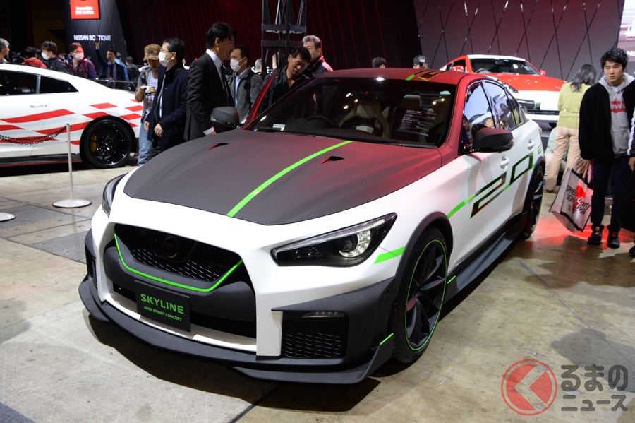 史上最強の日産 スカイライン がよりスポーティに 400rのカスタムカーが登場 くるまのニュース 自動車情報サイト 新車 中古車 Carview